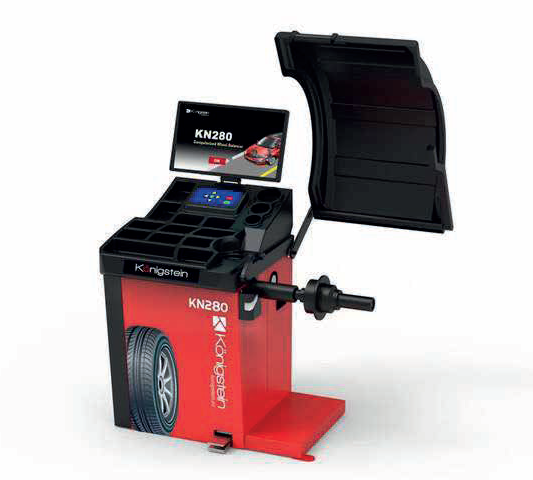 KN280 EQUILIBRADORA DE RUEDAS