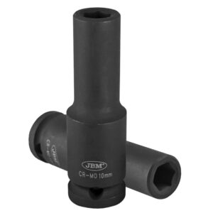 Vaso de impacto largo hexagonal JBM 1/2" 10mm