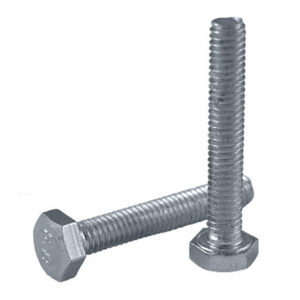 JBM Tornillo zincado din 933 8.8 4x25