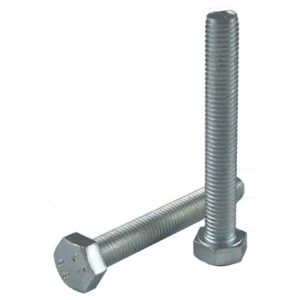 JBM Tornillo zincado din 933 8.8 m7x50