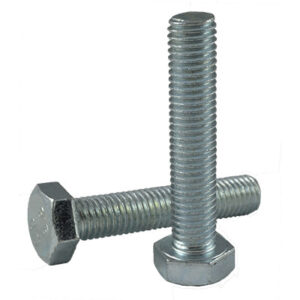 JBM Tornillo zincado din 933 8.8 m12x60