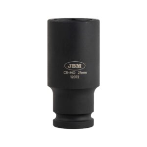 Vaso de impacto largo hexagonal JBM 1/2" 27mm