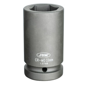 Vaso de impacto largo hexagonal JBM 1" 33mm