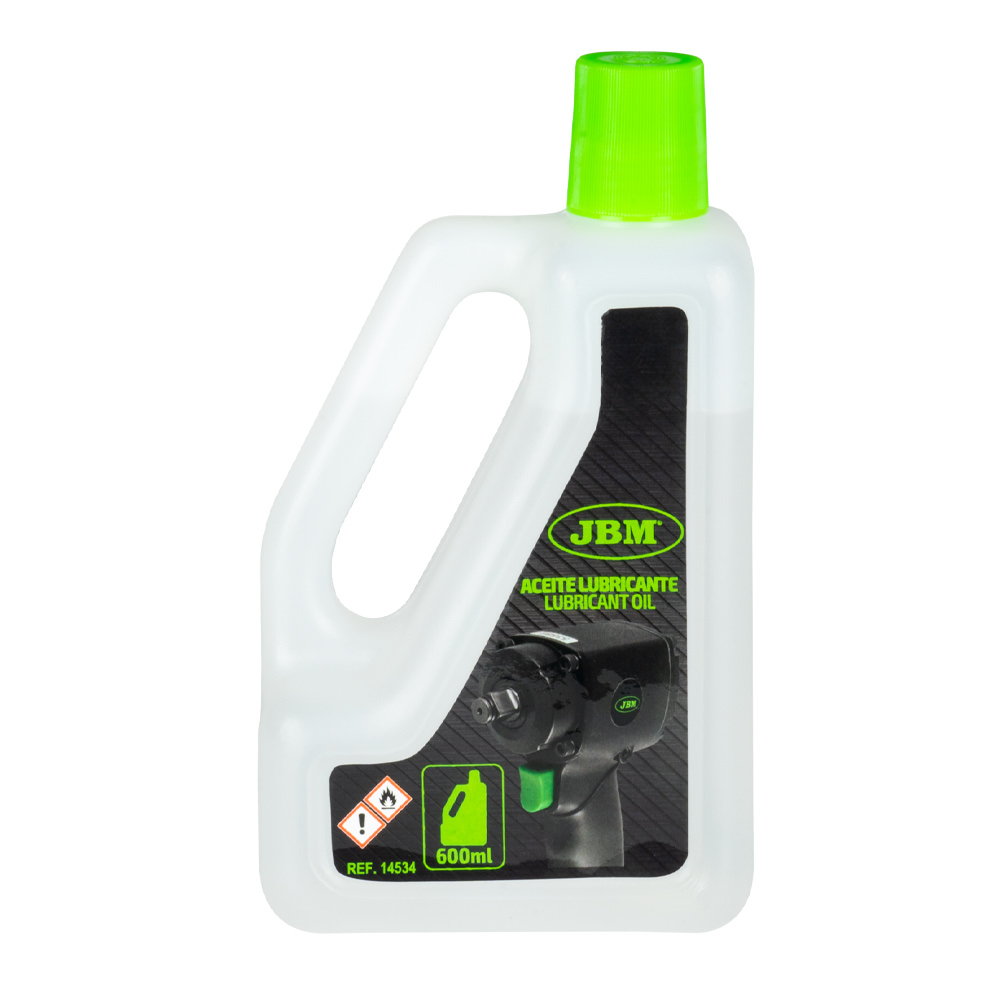 Aceite lubricante JBM para herramientas neumáticas 600ml