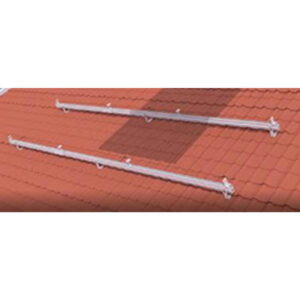 JBM Soporte de panel solar para techo de tejas de ceramica