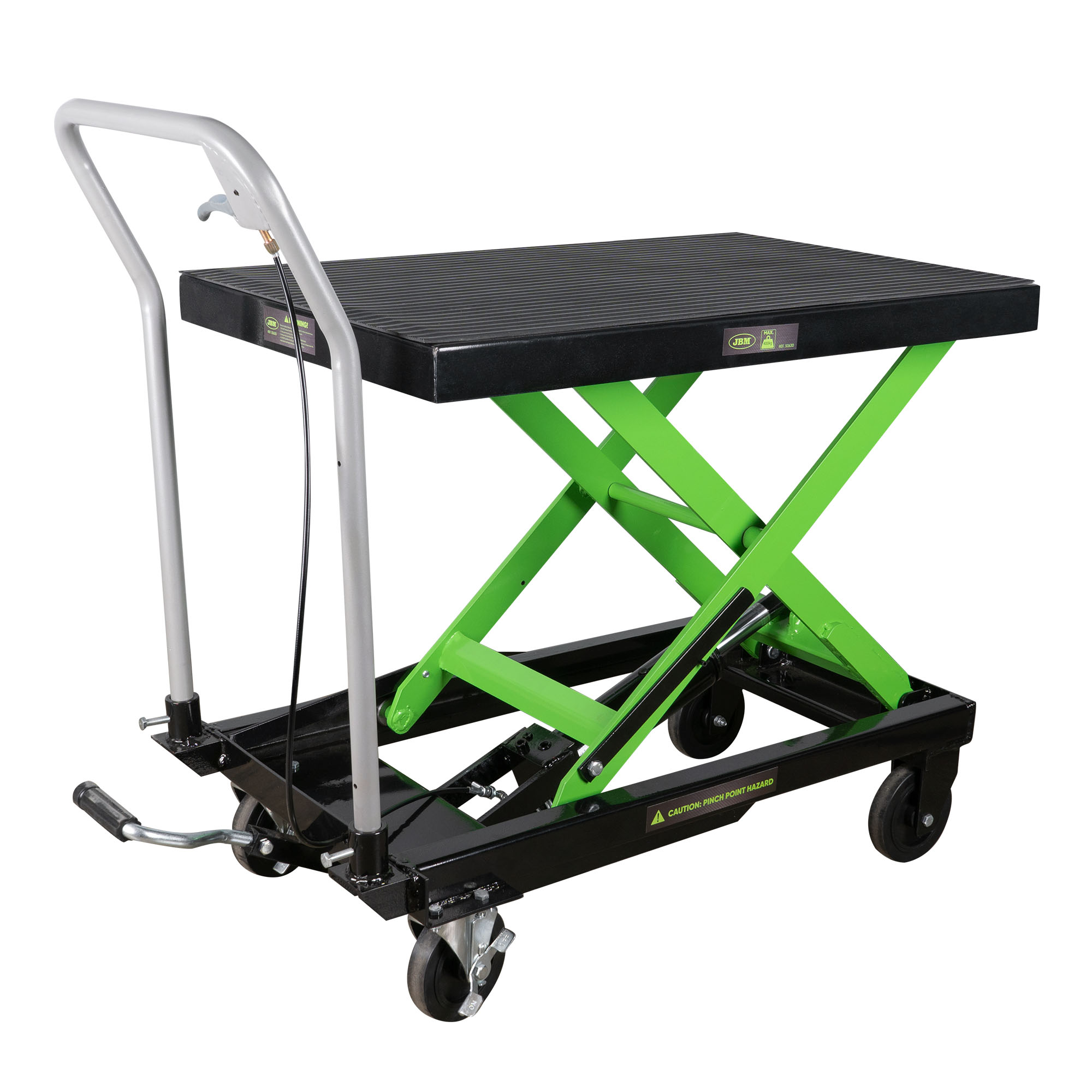 Mesa hidráulica JBM de 400 kg.