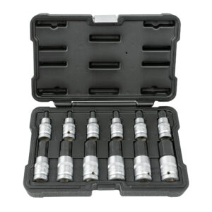 JBM Set de 12 puntas hexagonales de 1/2