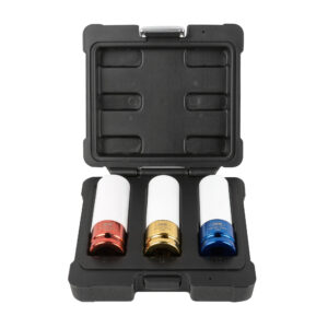 JBM Set de 3 vasos de impacto de 1/2 especial extracción ruedas
