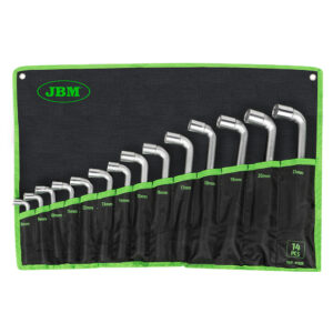 Set de 14 llaves pipa JBM de doble boca