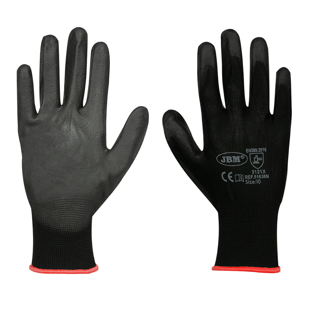 JBM Guantes con la palma reforzada de poliuretano t.8 modelo nuevo