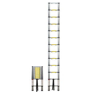 JBM Escalera telescópica 12 pasos