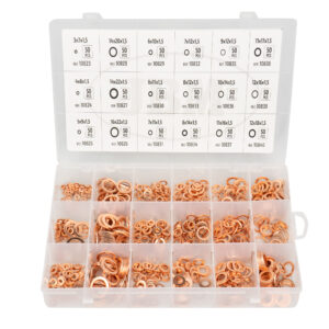 JBM Estuche de arandelas de cobre 900pcs