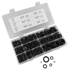 JBM Estuche arandelas grower negras 1735pcs