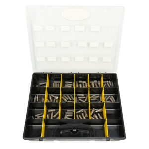JBM Estuche de 85 puntas philips, plana, allen y torx
