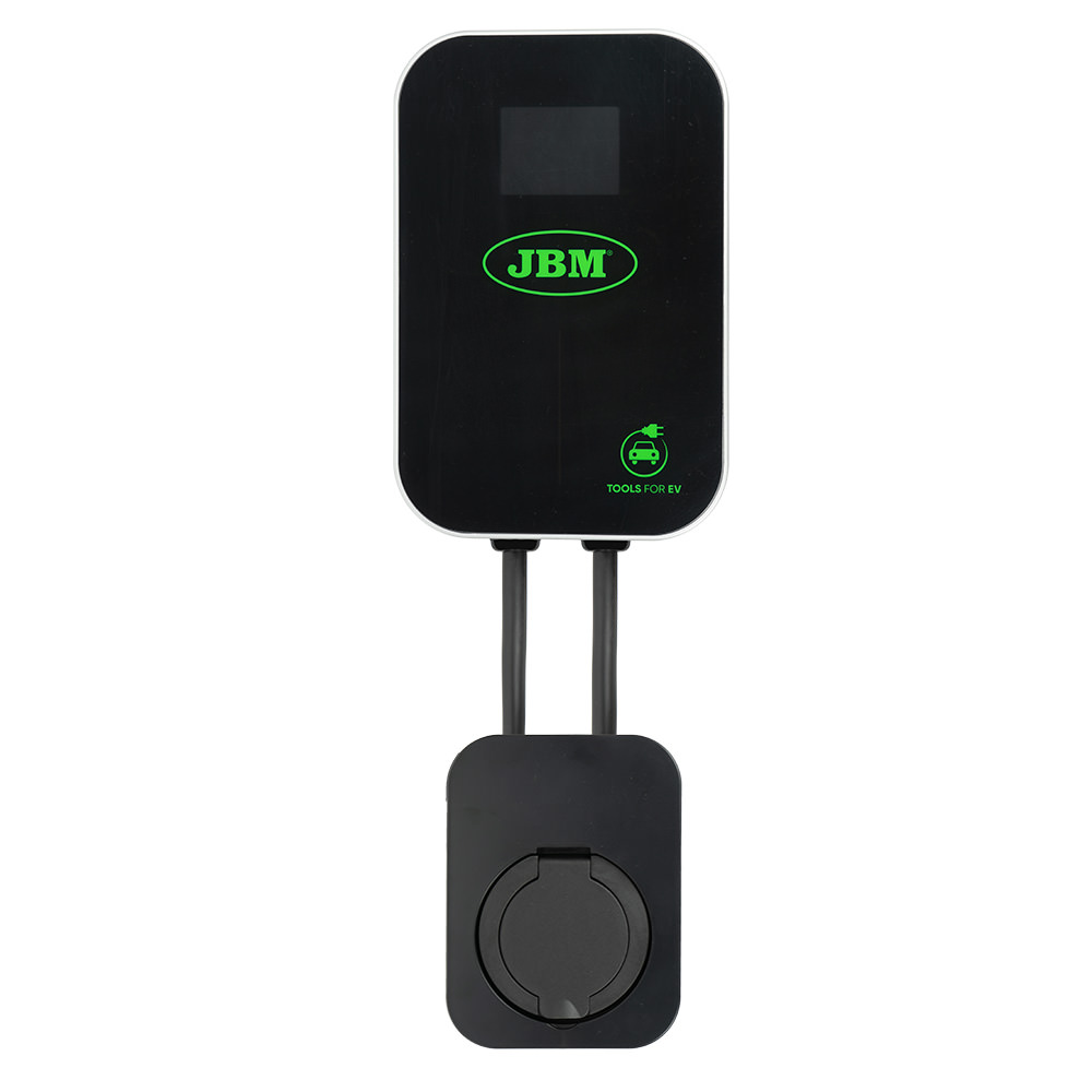 JBM Cargador de pared 3.6 kw, 16 a, para coche eléctrico (monofásico)