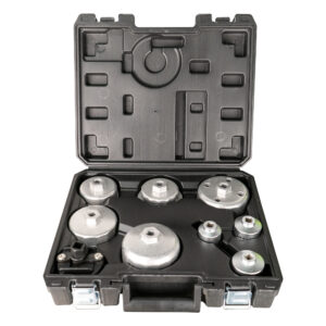 Set de 9 extractores de filtros de aceite JBM.