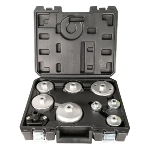 Set de 9 extractores de filtros de aceite JBM.
