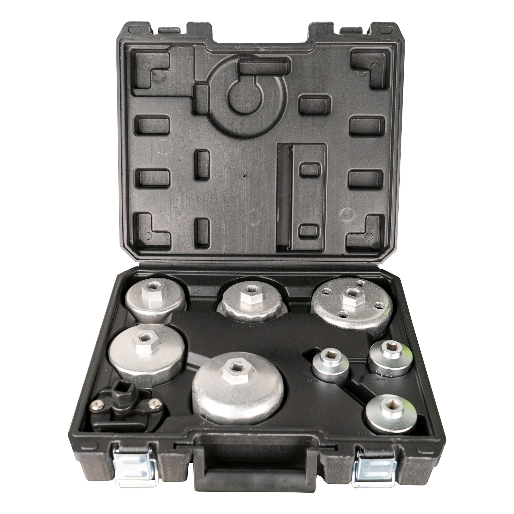 Set de 9 extractores de filtros de aceite JBM.