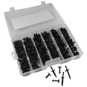 JBM Estuche de remaches plásticos 150pcs