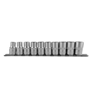 JBM Juego de 10 vasos hexagonales de 1/2
