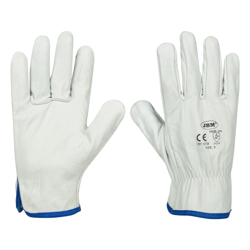 JBM Guantes de piel 9