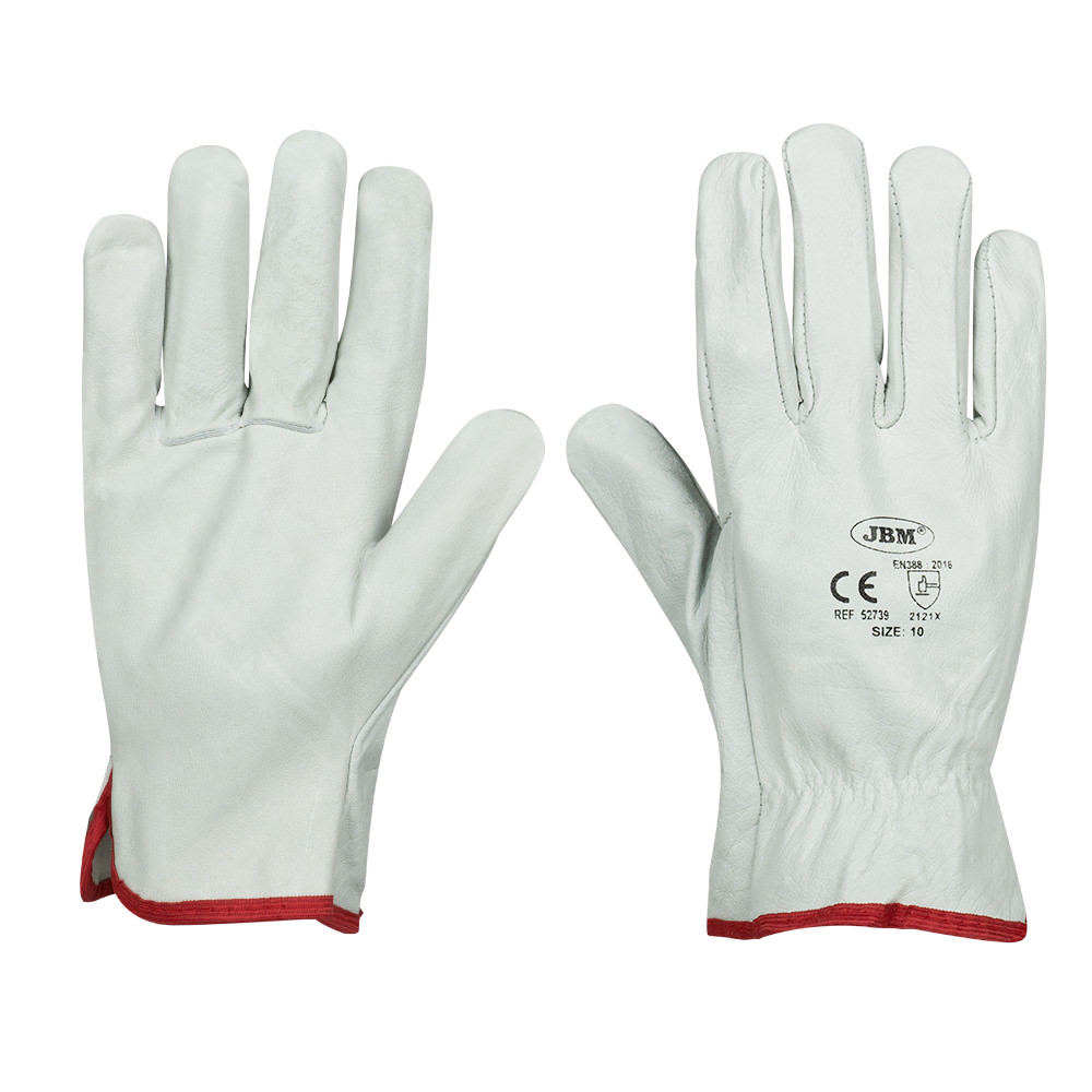 JBM Guantes de piel 10