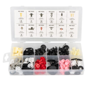 JBM Estuche de clips plásticos toyota/lexus 89pcs