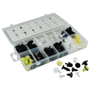 JBM Estuche de clips plásticos honda 150pcs
