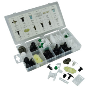 JBM Estuche de clips plásticos volkswagen 85pcs