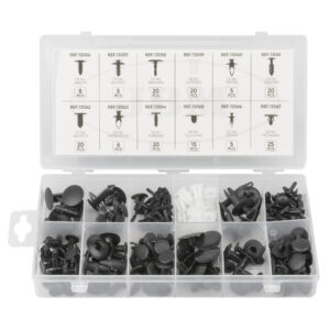 JBM Estuche de clips plásticos ford 169pcs