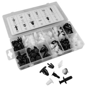 JBM Estuche de clips plásticos mitsubishi 134pcs