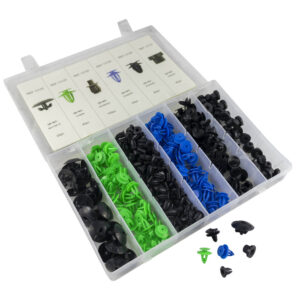 JBM Estuche de clips plásticos vauxhall/opel 300pcs