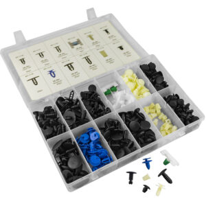 JBM Estuche de clips plásticos fiat 308pcs