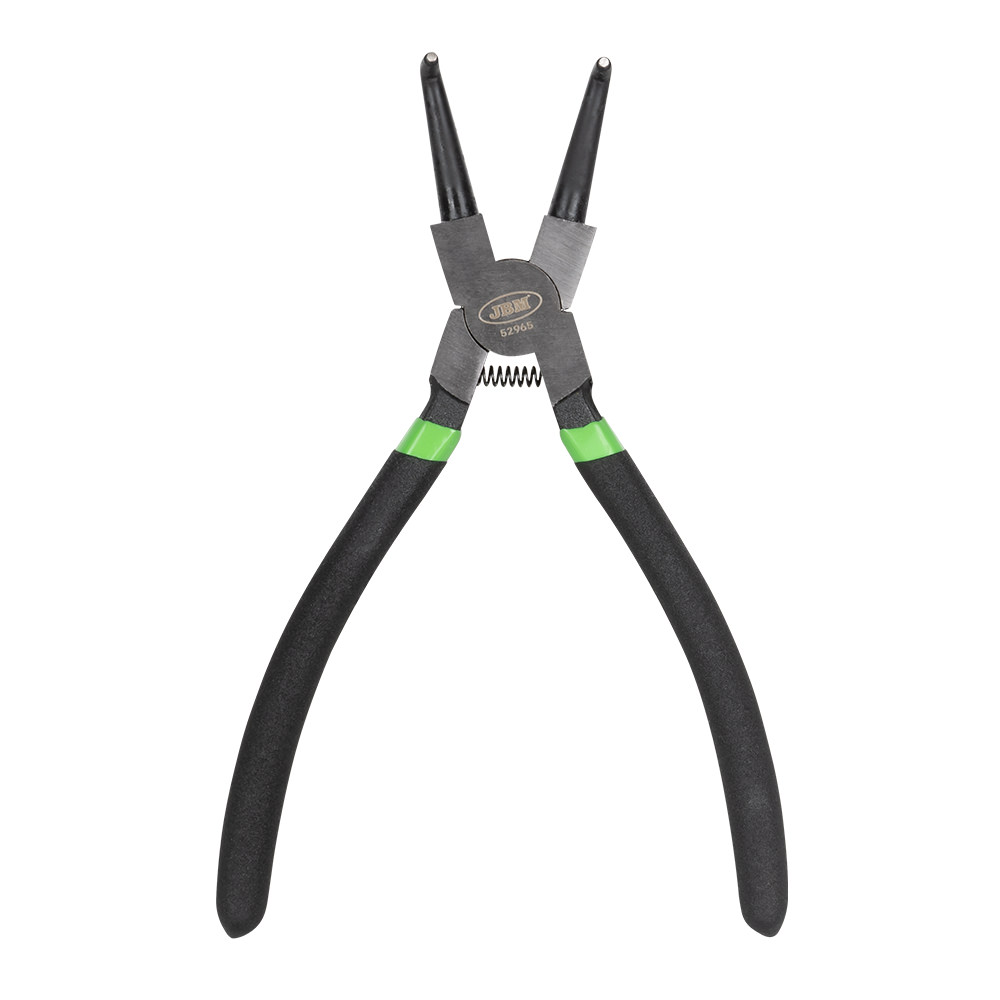 Alicate Seeger JBM para interiores con boca curva 9 225mm