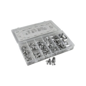 JBM Estuche de remaches tuerca de aluminio 150pcs