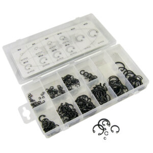 JBM Estuche de arandelas seeger interiores 300pcs