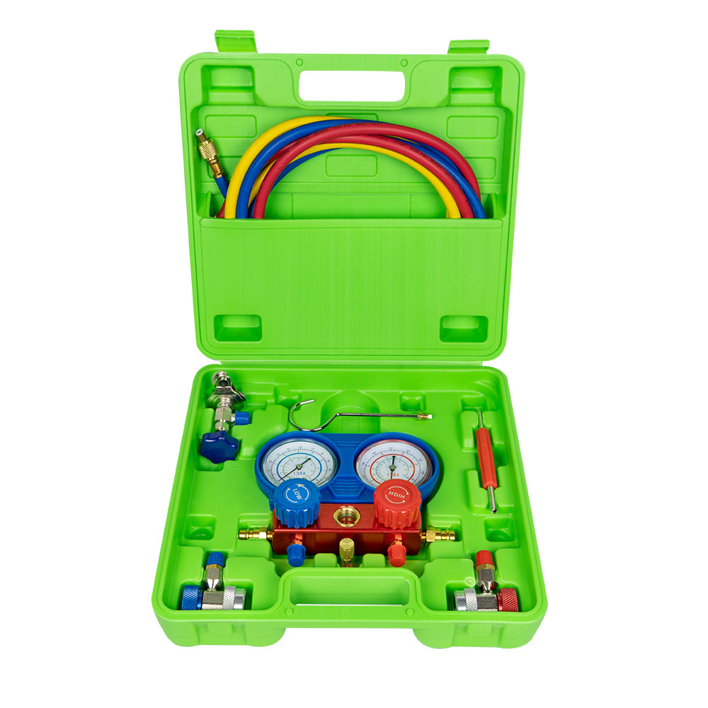 JBM Set de comprobación, llenado y vaciado para sistemas aacc - compatible con r134a