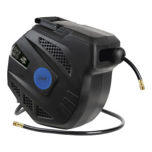 Carrete de manguera de aire JBM 20+2m azul