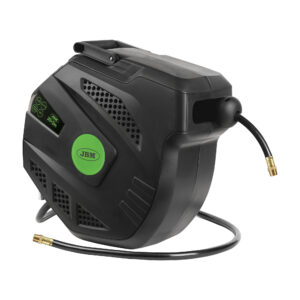Carrete de manguera de aire JBM 20+2m verde