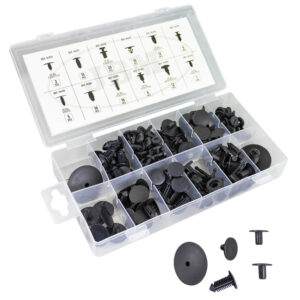 JBM Estuche de clips renault/dacia para tapicería 109pcs