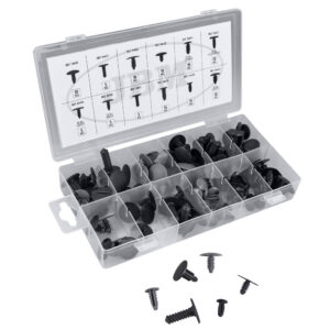 JBM Estuche de clips peugeot/citroën para tapicería 110pcs