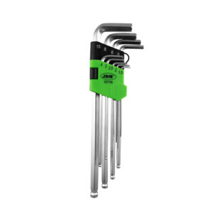 Set de 9 llaves Allen JBM con punta redonda extralargas