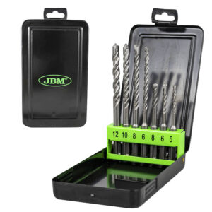 Estuche de brocas SDS Plus JBM para taladro percutor