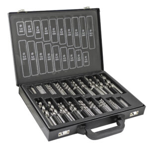 Estuche de brocas helicoidales JBM 1-10mm HSS 4341