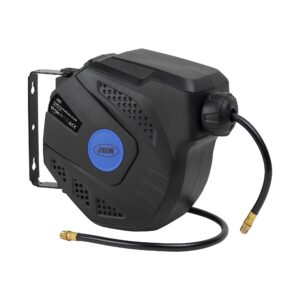 Carrete de manguera de aire JBM 10+1,5m azul