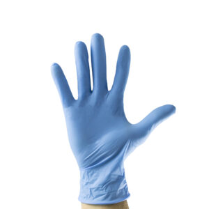 JBM Guantes desechables de nitrilo en374-5 t.l