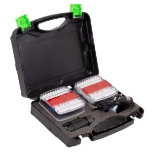 JBM Kit magnético con 2 pilotos led inalámbricos