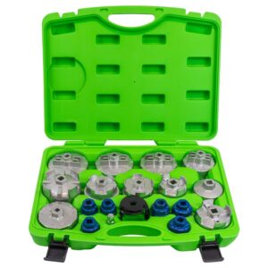 JBM Juego de extractores para filtros de aceite / 19pcs en aluminio