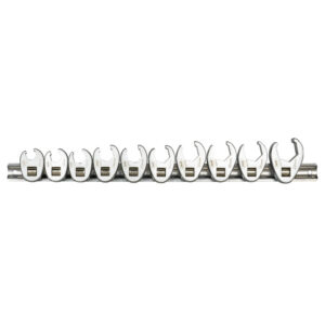Set de 10 llaves Crowfoot JBM de 3/8