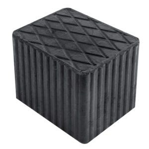 JBM Taco de goma para elevador 160x120x120mm